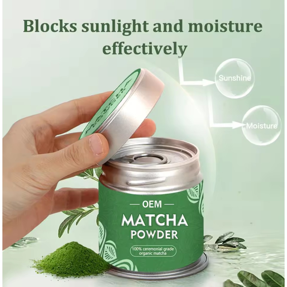 Ceremonial Japanese Matcha Powder Tin Packed matcha solutions
